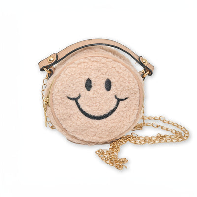 Smiley Face Plush purse