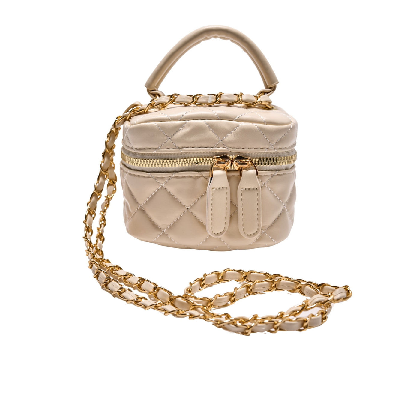 Mini Quilted Bucket Bag