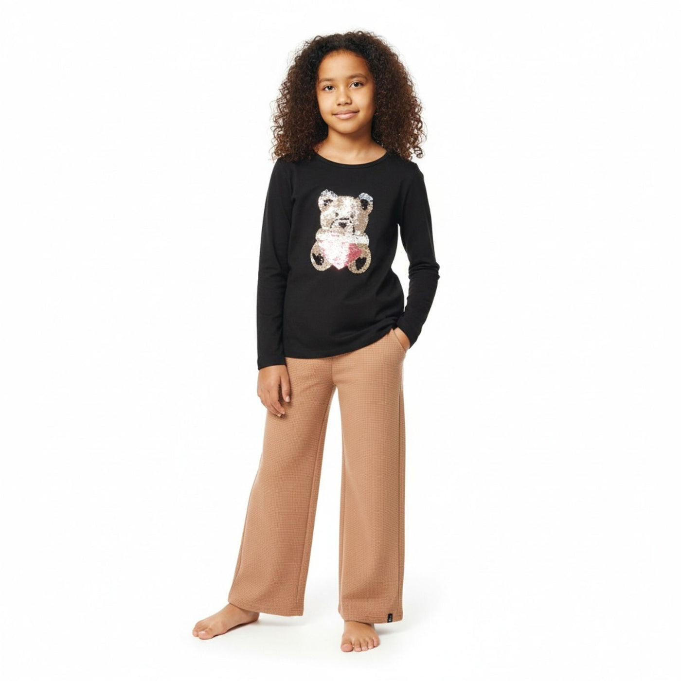 Waffle Flare Pant