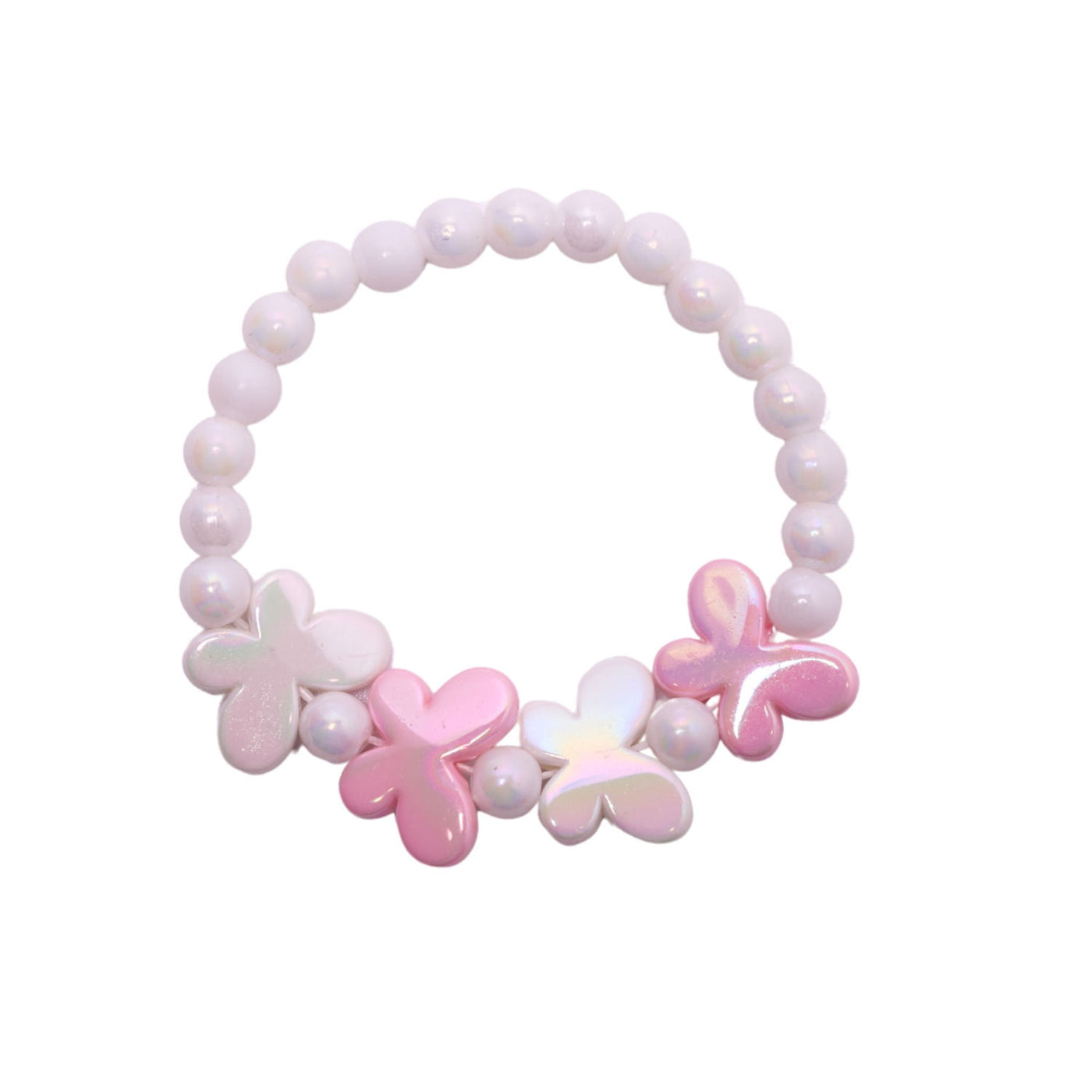 Butterfly & Pearl Bracelet