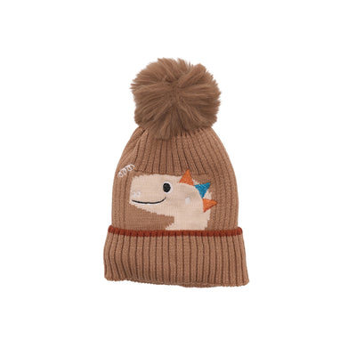Dinosaur Pom Pom Beanie