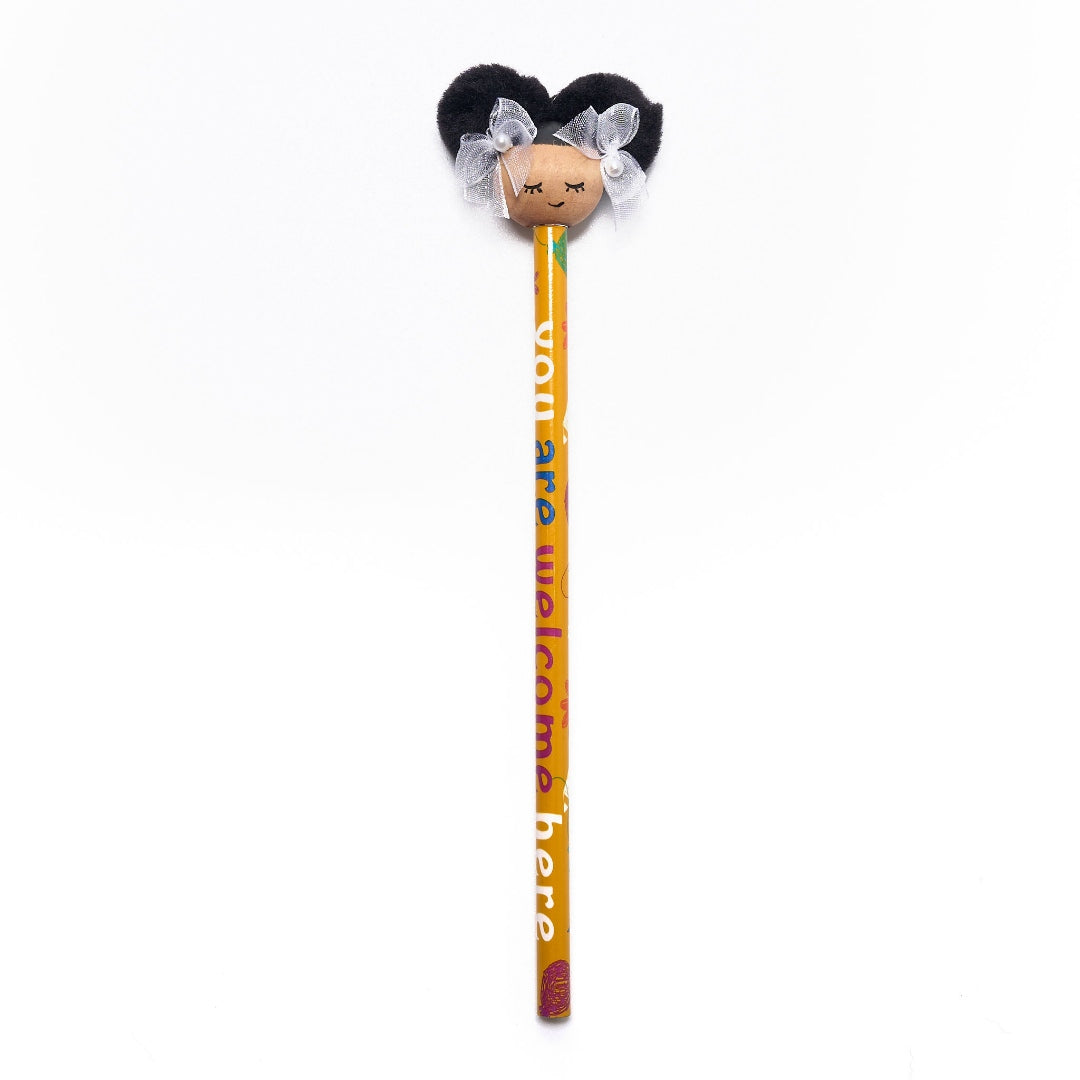 Afro Puff Pencil