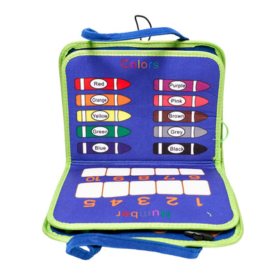Educational Felt Busy Book Sensory Montessori