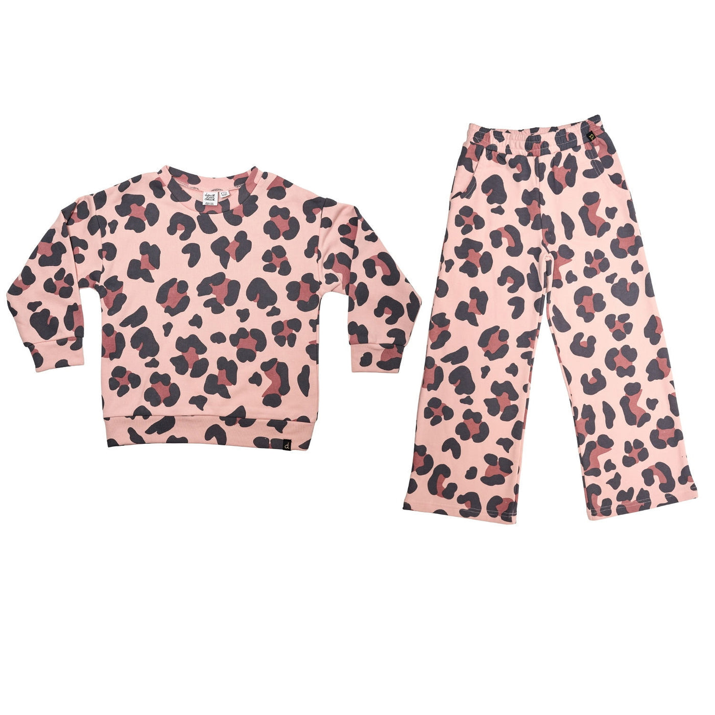 Printed Leopard Set