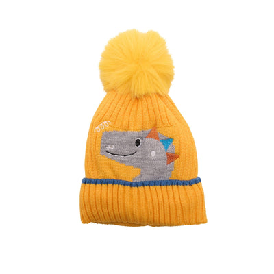 Dinosaur Pom Pom Beanie