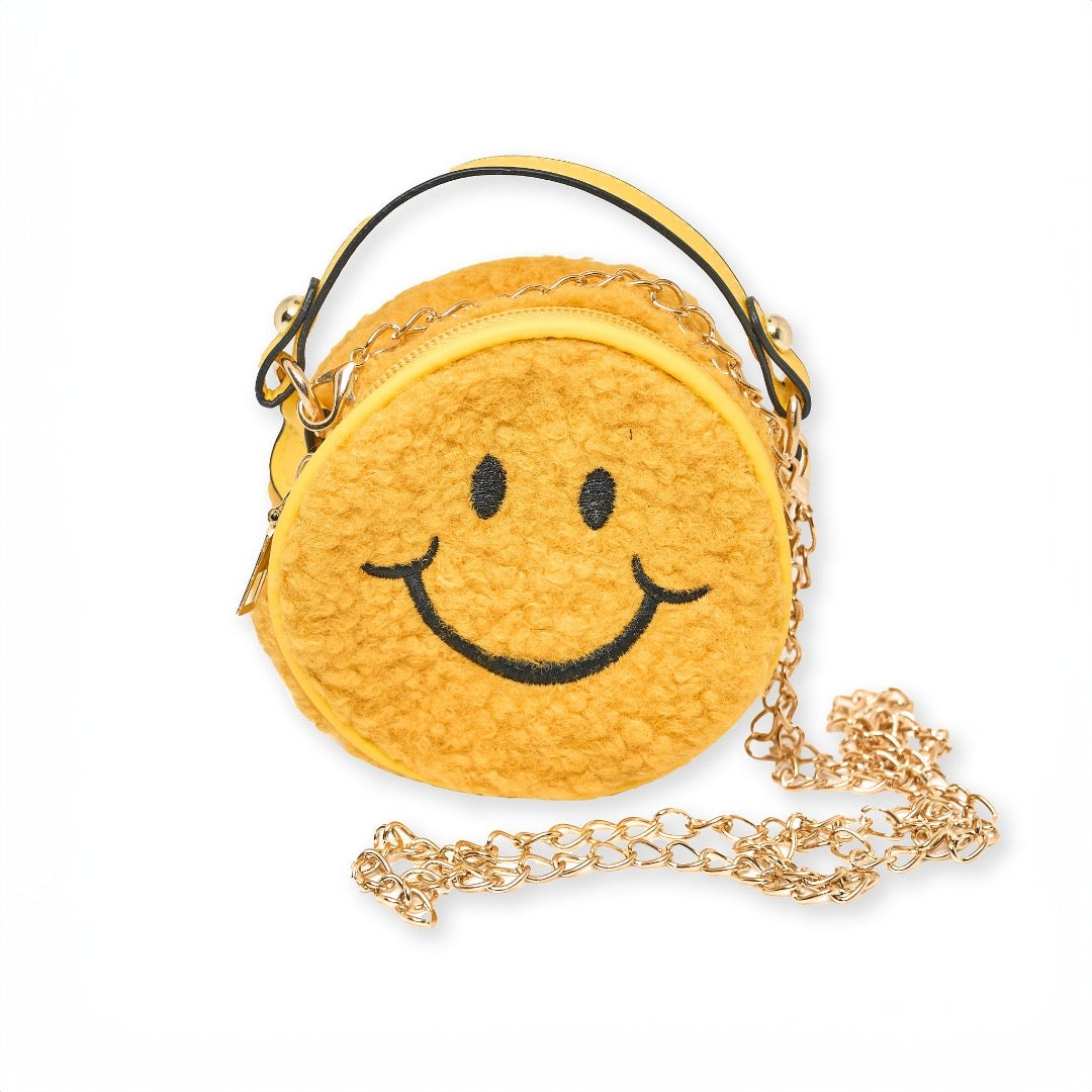 Smiley Face Plush purse