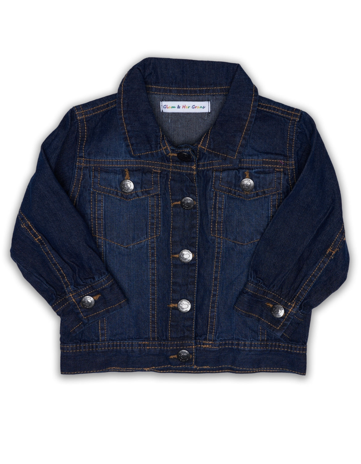 Girls Denim Jacket - Glam & Her Grans